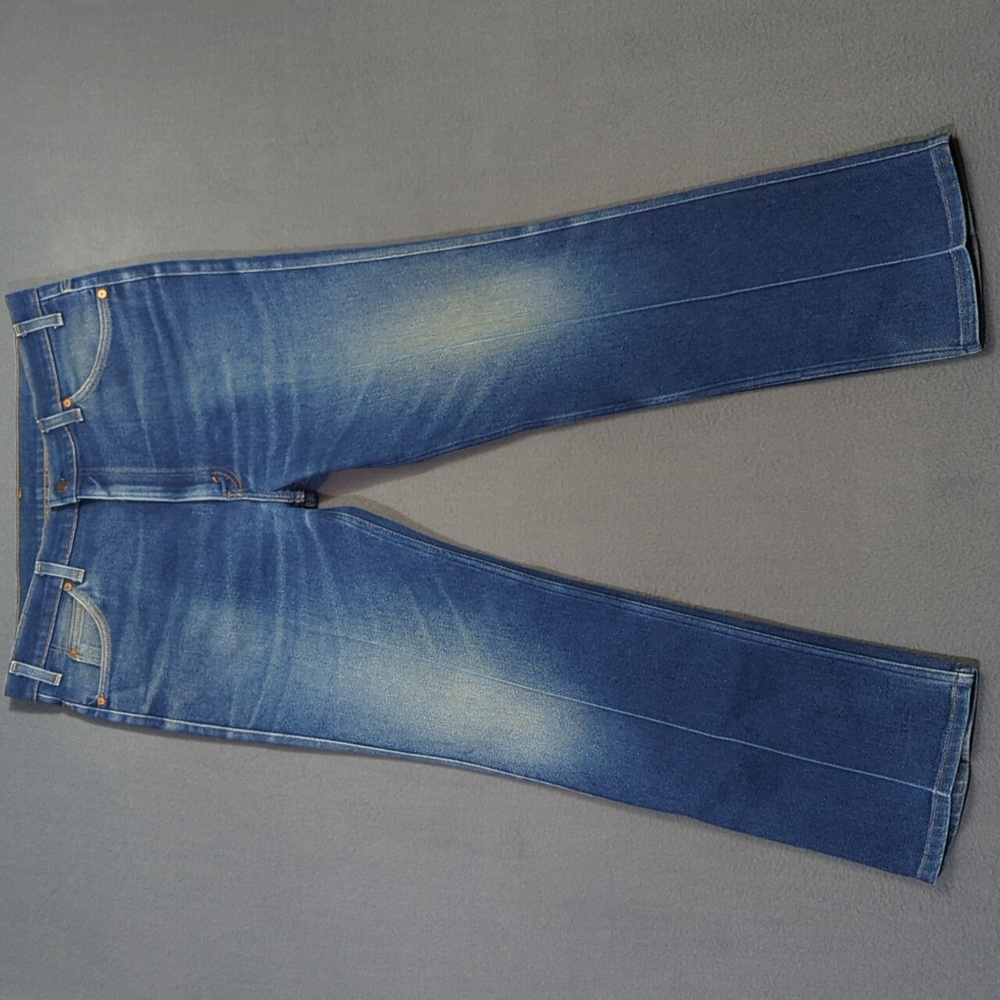 Levi's Vintage Jeans Mens 40x32 Fits 37x30 Blue 517 Red Tab Boot Made In USA 80s